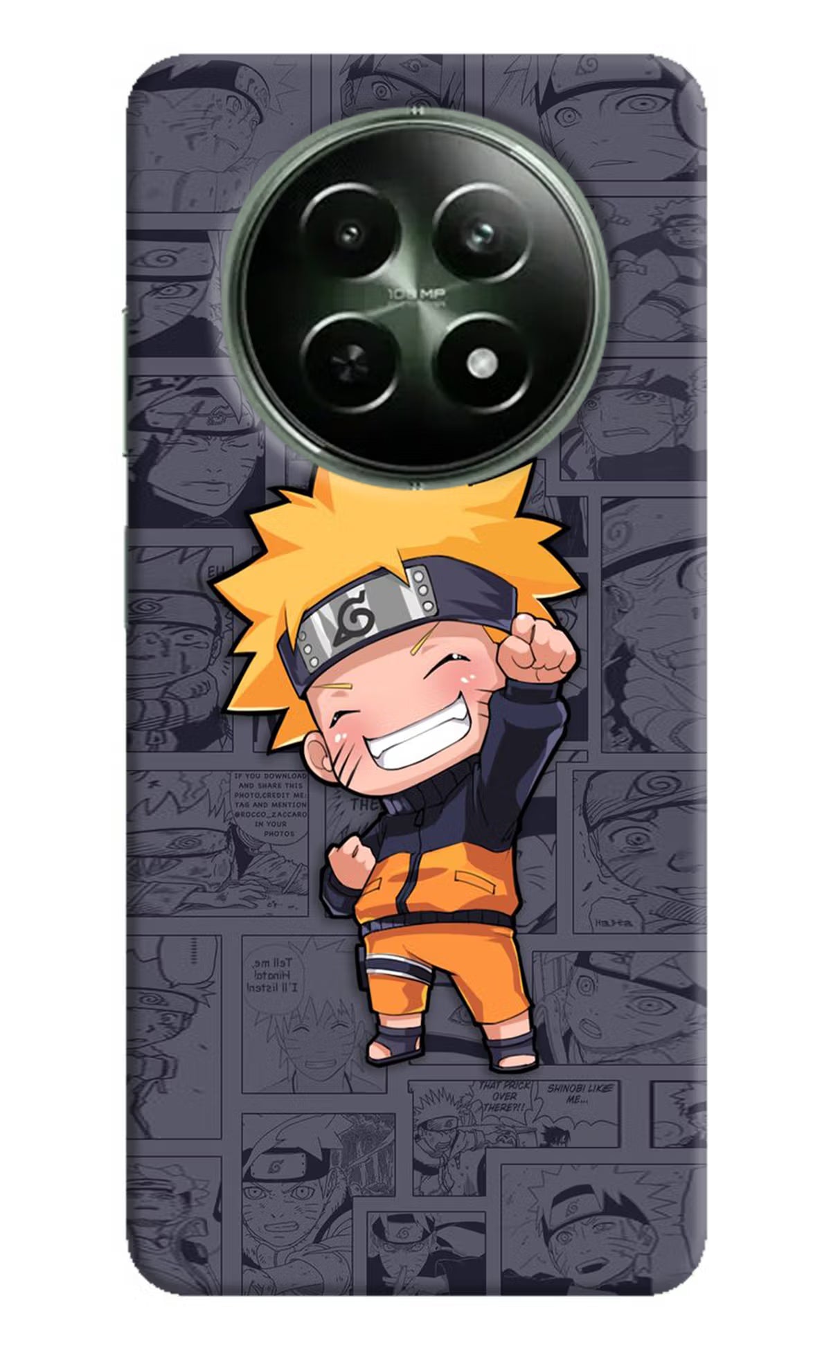 Chota Naruto Realme 12x 5G Hard Case Back Cover by Casekaro