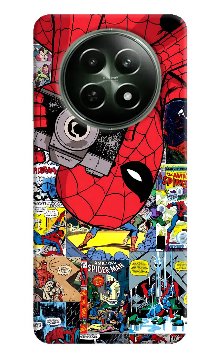 Spider Man Realme 12x 5G Back Cover, Hard case