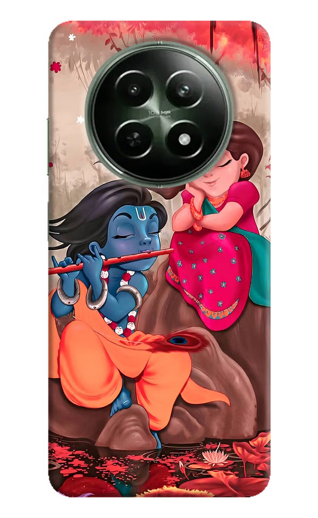 Radhe Krishna Realme 12x 5G Hard Case Back Cover by Casekaro