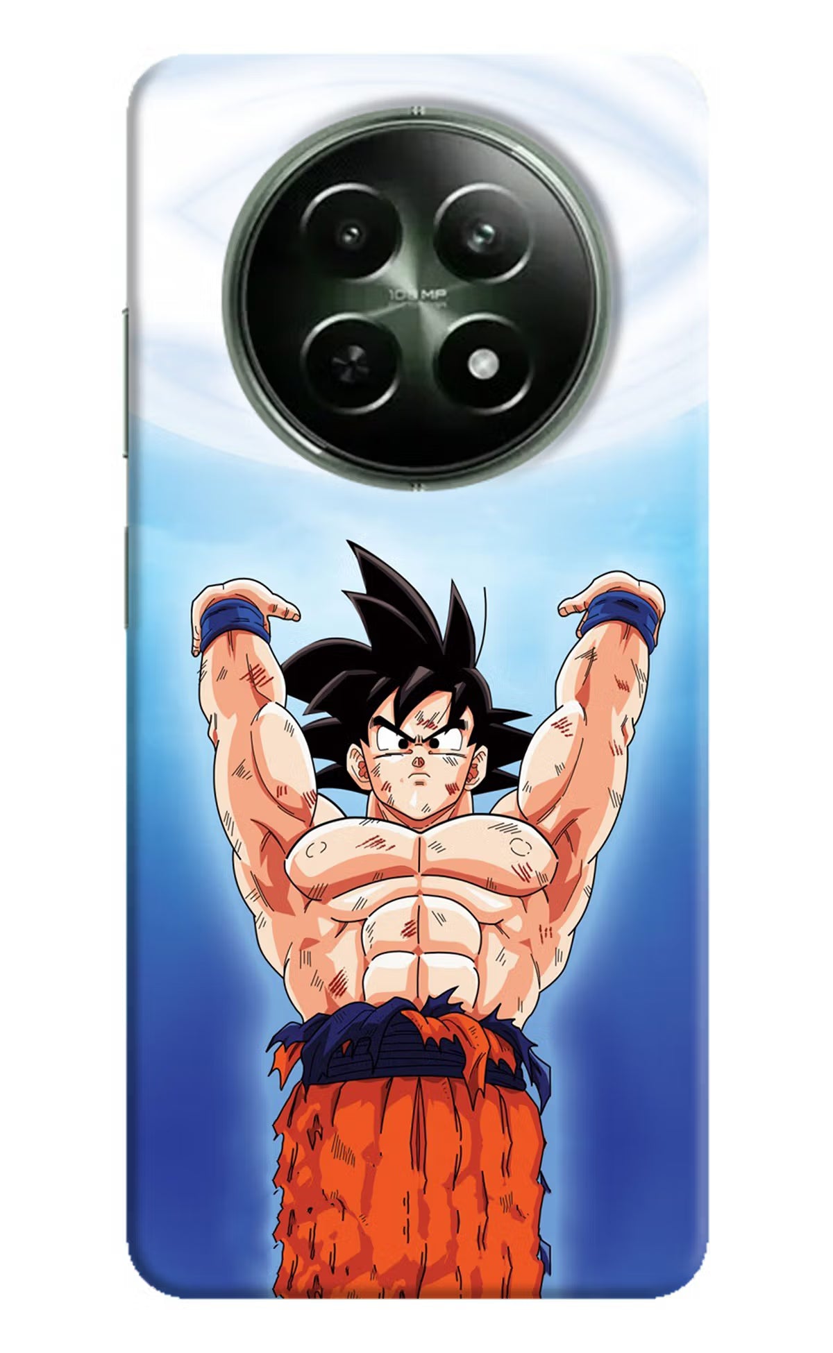 Goku Power Realme 12x 5G Hard Case Back Cover by Casekaro