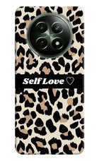 Leopard Print Self Love Realme 12x 5G Hard Case Back Cover by Casekaro