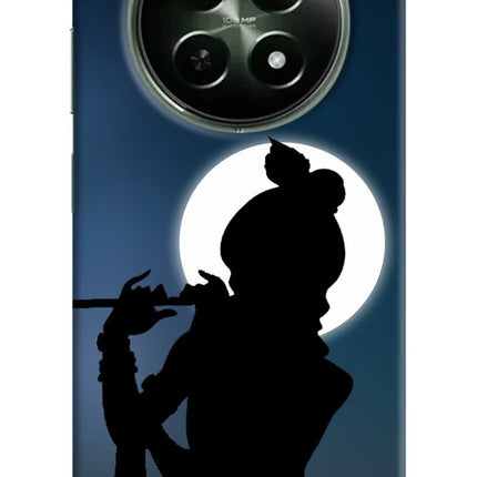 Shri Krishna Silhouette Realme 12x 5G Hard Case Back Cover by Casekaro