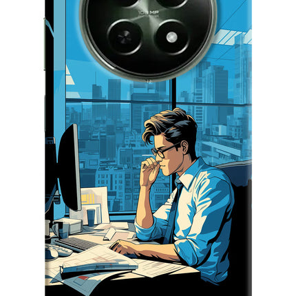 Focused Hustler (AI Generated) Realme 12x 5G Hard Case Back Cover by Casekaro