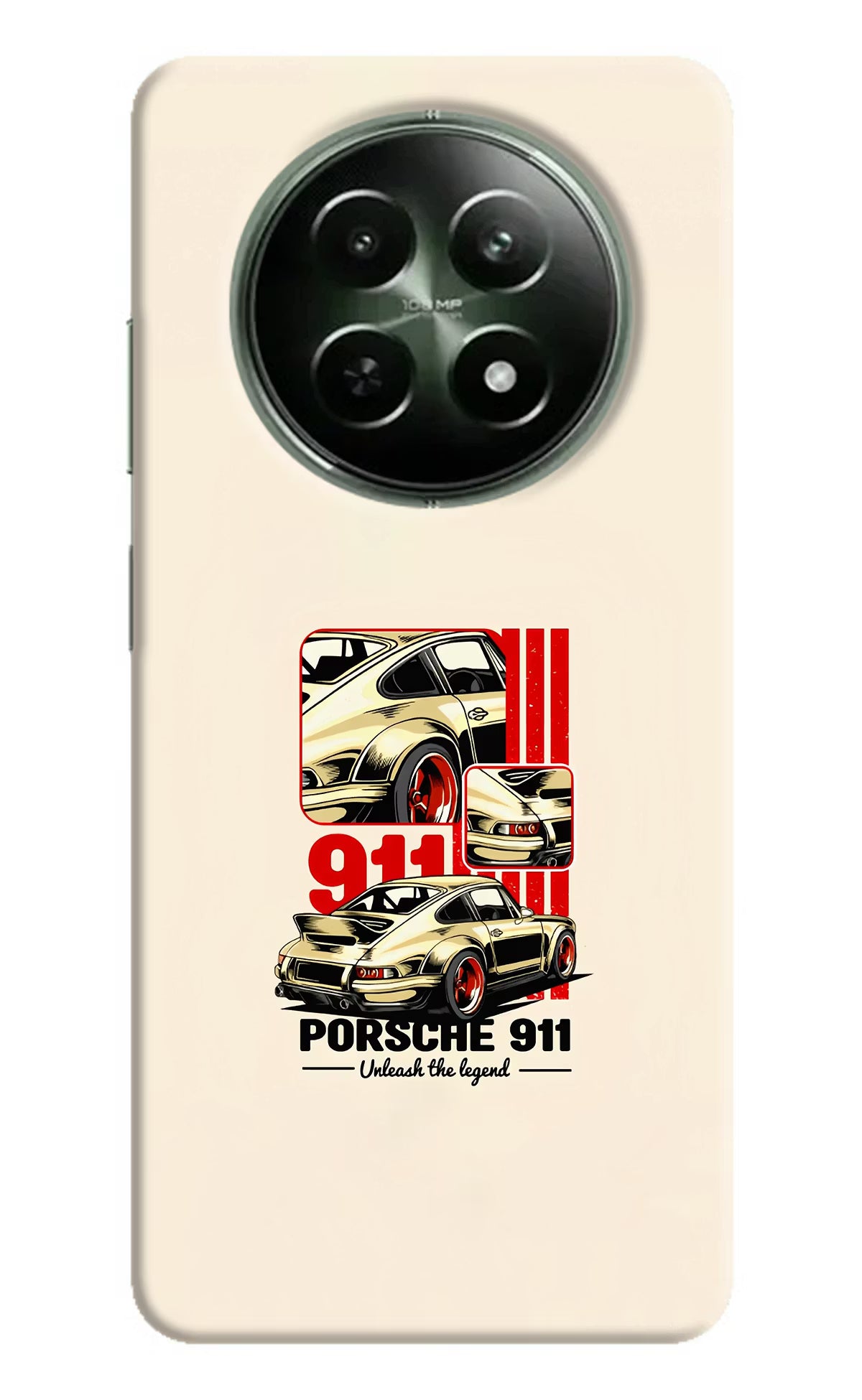 Classic Porsche 911 Realme 12x 5G Hard Case Back Cover by Casekaro