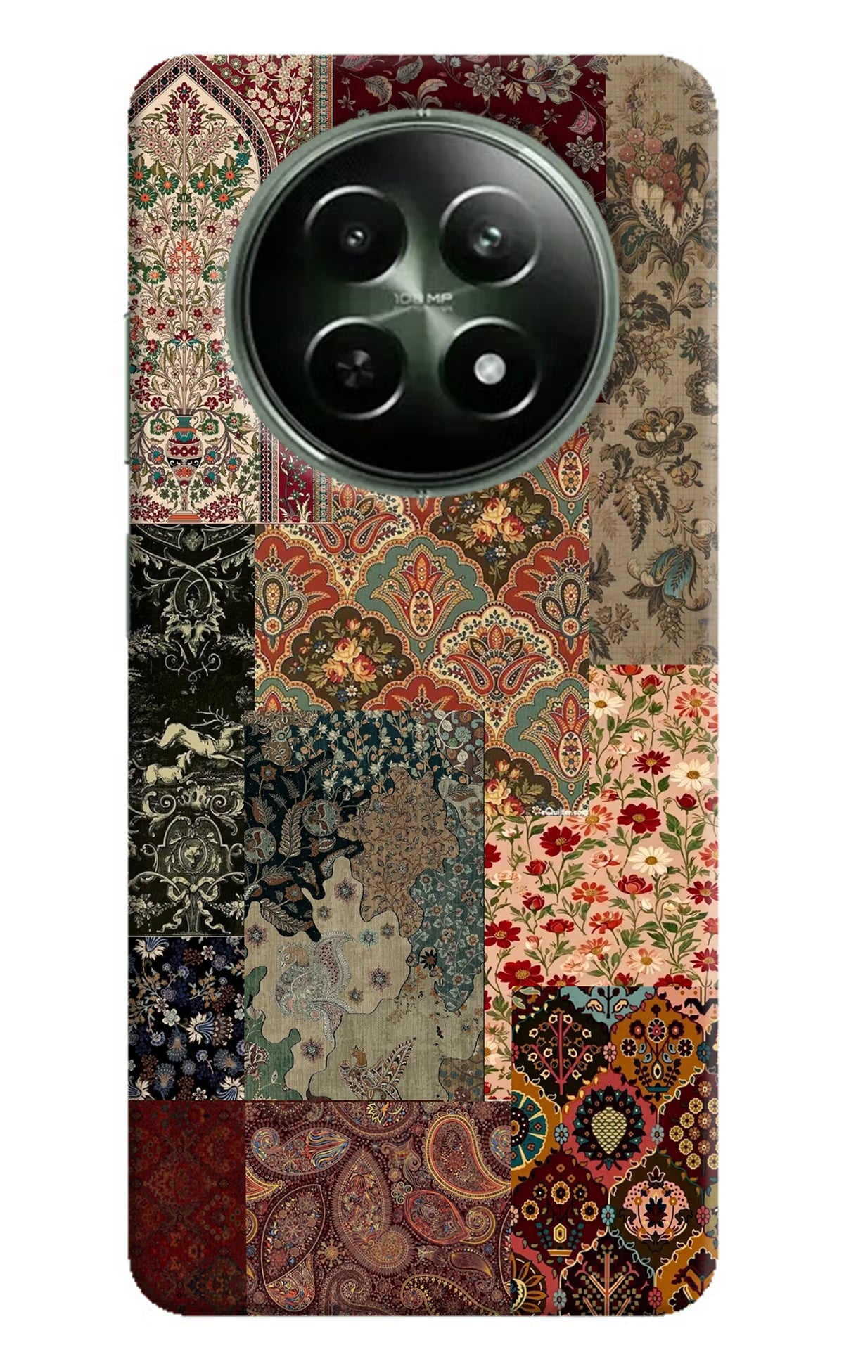 Desi Print Realme 12x 5G Hard Case Back Cover by Casekaro