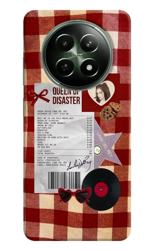 Queen of Disaster Realme 12x 5G Hard Case Back Cover by Casekaro