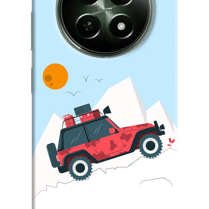Mountain Trail Beast Realme 12x 5G Hard Case Back Cover by Casekaro