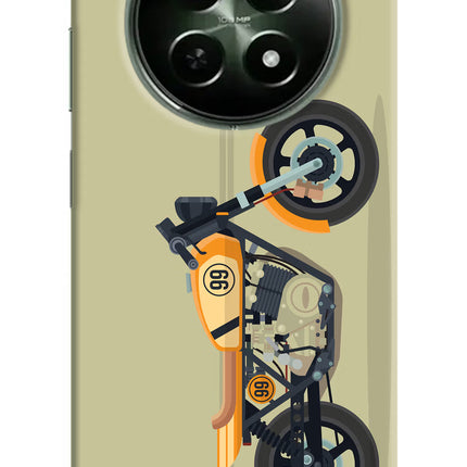 Vertical Speedster Realme 12x 5G Hard Case Back Cover by Casekaro