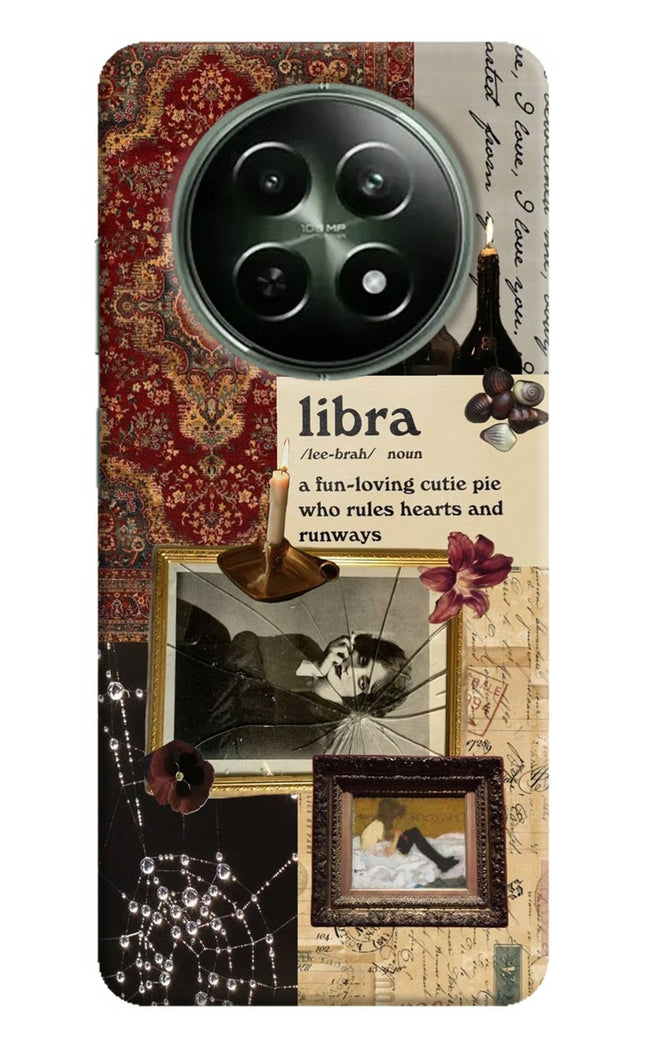 Libra Zodiac Realme 12x 5G Hard Case Back Cover by Casekaro