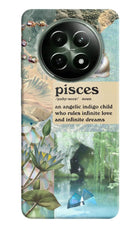 Pisces Zodiac Realme 12x 5G Hard Case Back Cover by Casekaro