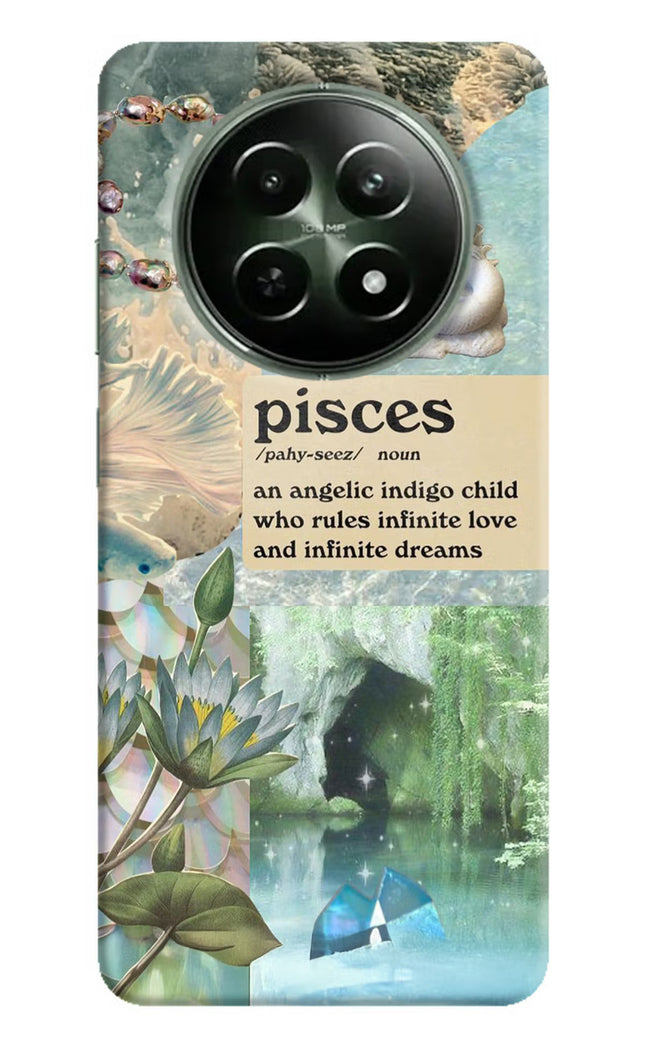 Pisces Zodiac Realme 12x 5G Hard Case Back Cover by Casekaro