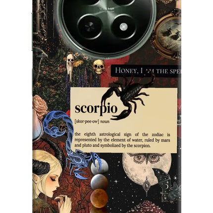 Scorpio Zodiac Realme 12x 5G Hard Case Back Cover by Casekaro