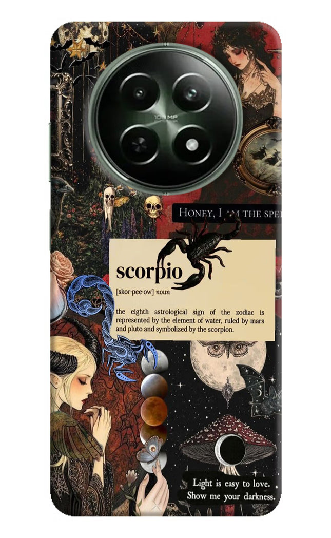 Scorpio Zodiac Realme 12x 5G Hard Case Back Cover by Casekaro