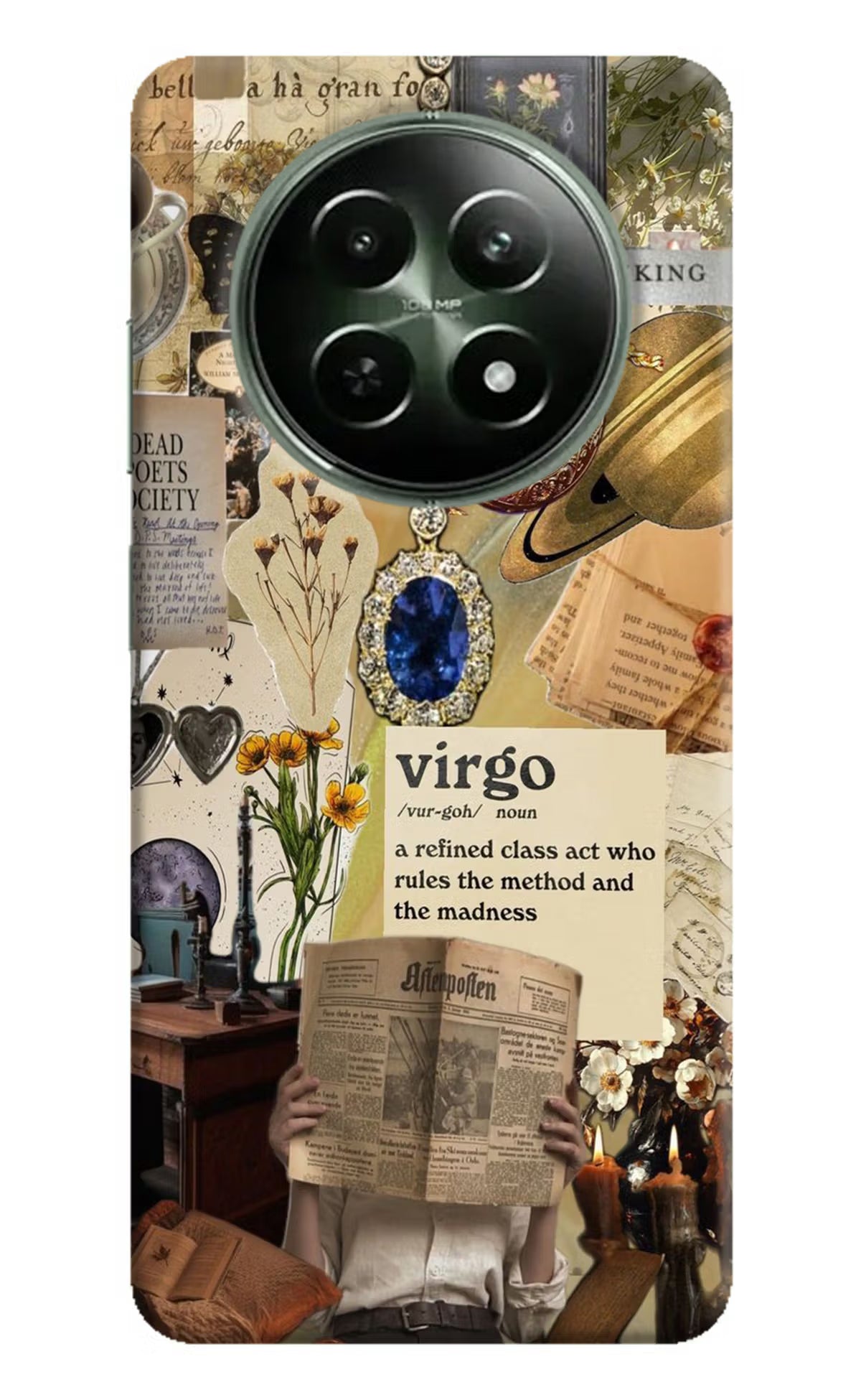 Virgo Zodiac Realme 12x 5G Hard Case Back Cover by Casekaro