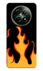 Fired Up – Black Realme 12x 5G Hard Case Back Cover by Casekaro