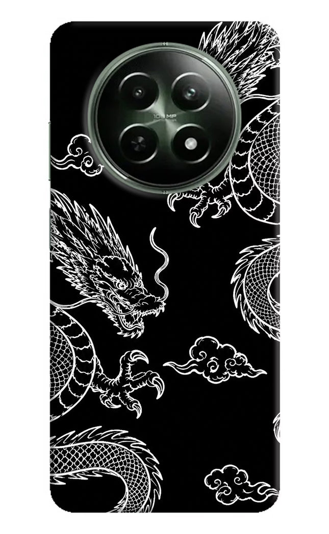 Twin Dragons Realme 12x 5G Hard Case Back Cover by Casekaro
