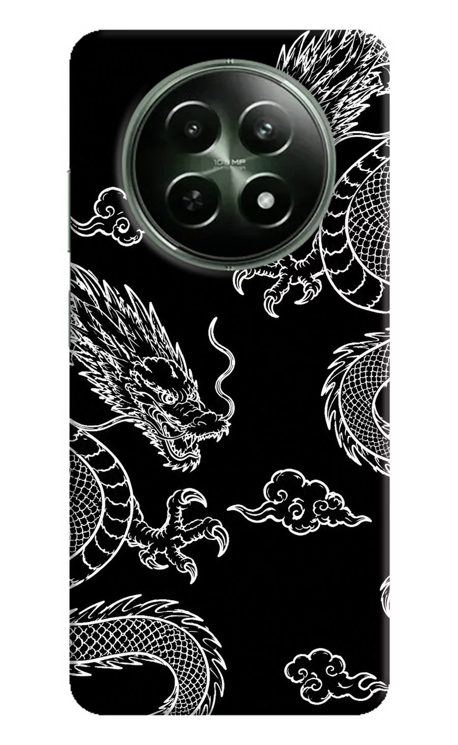 Twin Dragons Realme 12x 5G Back Cover, Hard case