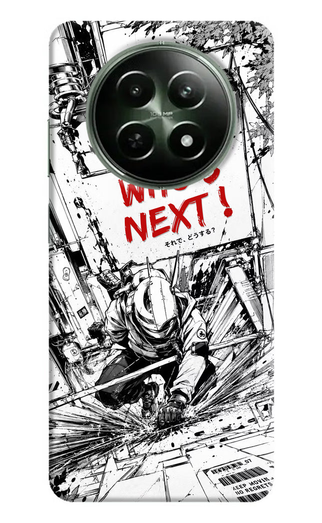 Who's Next Realme 12x 5G Hard Case Back Cover by Casekaro