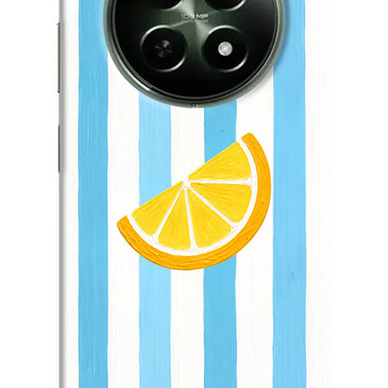 Summer Lemon Realme 12x 5G Hard Case Back Cover by Casekaro