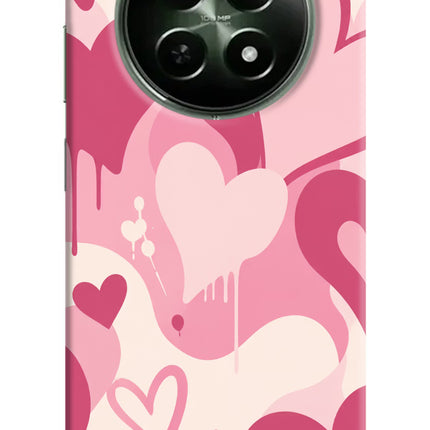 Hearty case Realme 12x 5G Hard Case Back Cover by Casekaro
