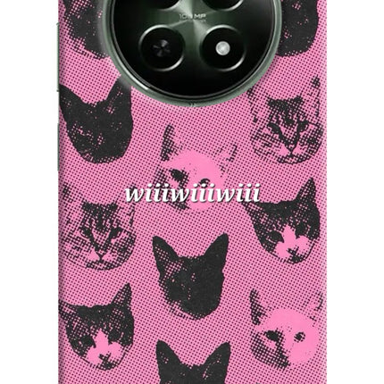 Pink Cats Realme 12x 5G Hard Case Back Cover by Casekaro