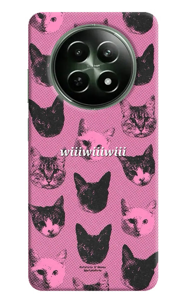 Pink Cats Realme 12x 5G Hard Case Back Cover by Casekaro