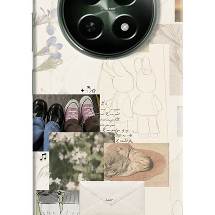 Soft Aesthetic Realme 12x 5G Hard Case Back Cover by Casekaro