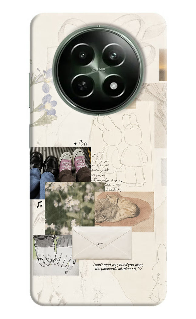 Soft Aesthetic Realme 12x 5G Hard Case Back Cover by Casekaro