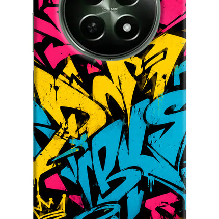Graffiti Vibe Realme 12x 5G Hard Case Back Cover by Casekaro