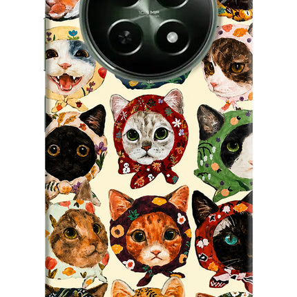 Cool Cat Realme 12x 5G Hard Case Back Cover by Casekaro