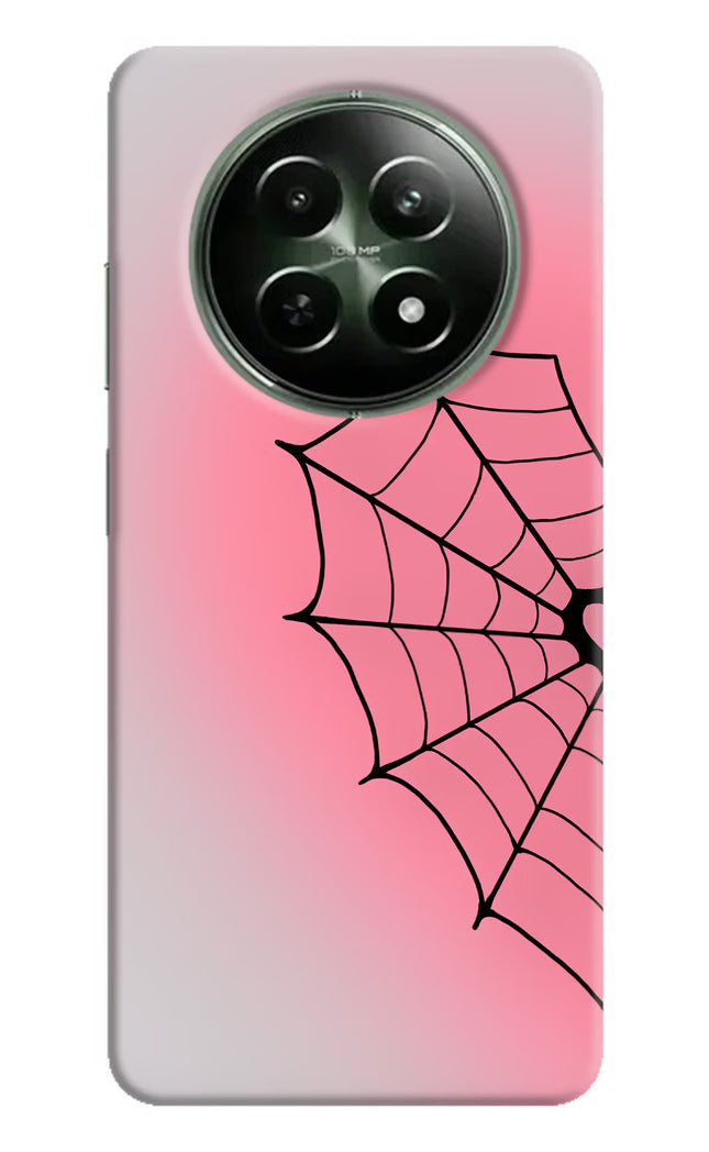 Pink Web Realme 12x 5G Hard Case Back Cover by Casekaro