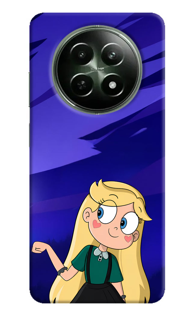 Star Glow Realme 12x 5G Hard Case Back Cover by Casekaro