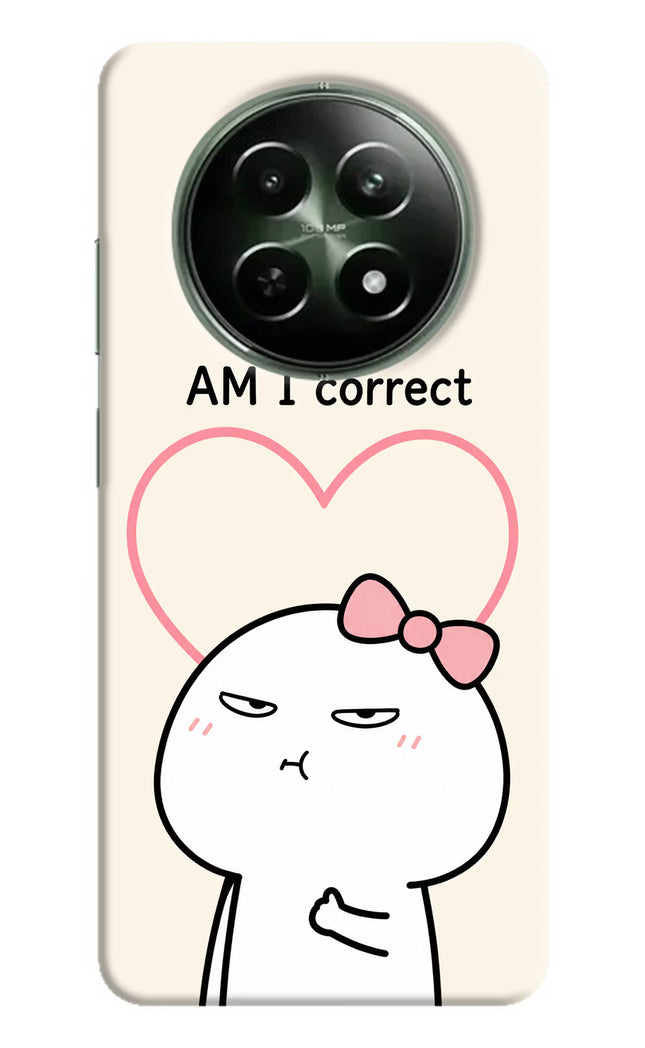 Always Right Realme 12x 5G Hard Case Back Cover by Casekaro