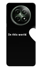 This World Realme 12x 5G Hard Case Back Cover by Casekaro