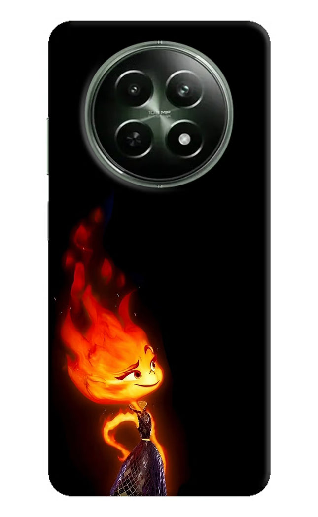 Ember Flame Realme 12x 5G Hard Case Back Cover by Casekaro
