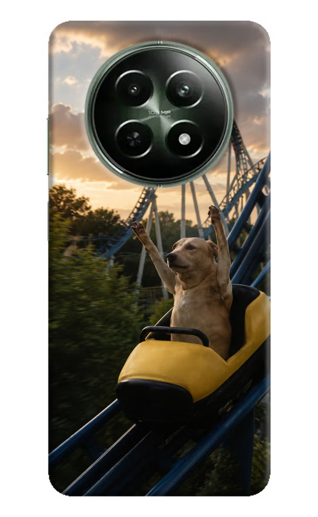 Rollercoaster Dog Realme 12x 5G Hard Case Back Cover by Casekaro