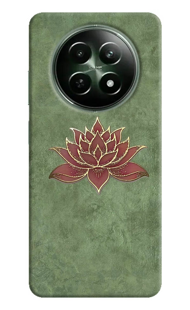 Lotus Grace Realme 12x 5G Hard Case Back Cover by Casekaro