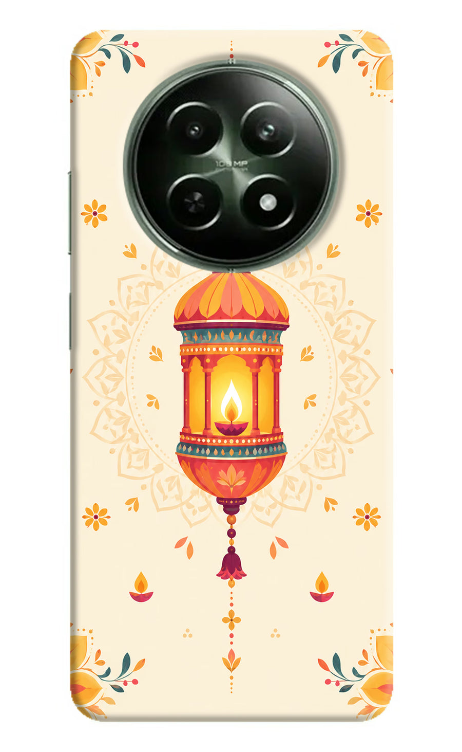 Golden Lantern Realme 12x 5G Back Cover, Hard case