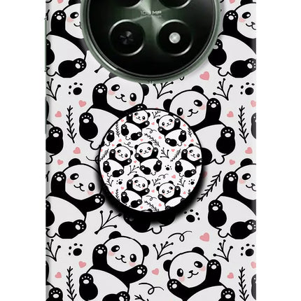 Cute Panda Realme 12x 5G Pop Case by Casekaro