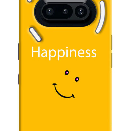 Happiness With Smiley Nothing Phone 3A Hard Case Back Cover by Casekaro