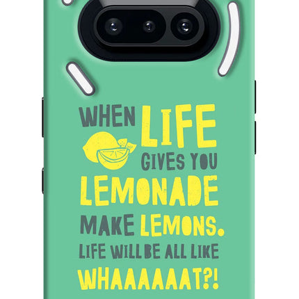Quote Nothing Phone 3A Hard Case Back Cover by Casekaro