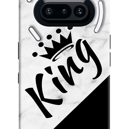King Nothing Phone 3A Hard Case Back Cover by Casekaro