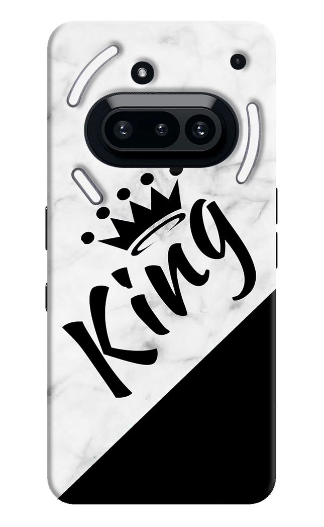 King Nothing Phone 3A Hard Case Back Cover by Casekaro