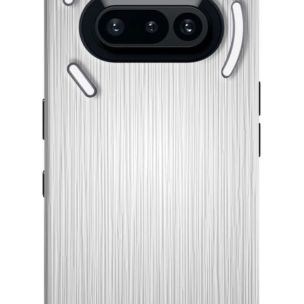 Wooden Grey Texture Nothing Phone 3A Hard Case Back Cover by Casekaro