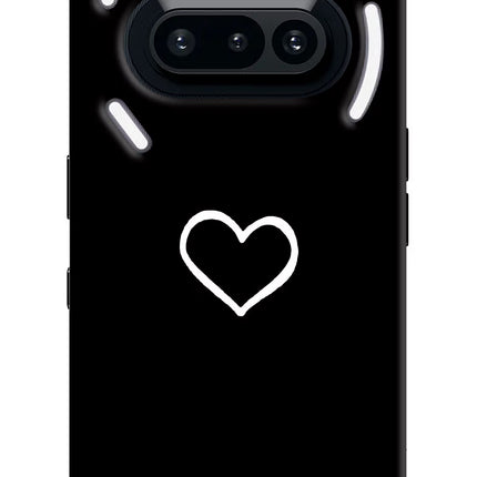 Heart Nothing Phone 3A Hard Case Back Cover by Casekaro