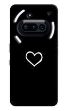 Heart Nothing Phone 3A Hard Case Back Cover by Casekaro
