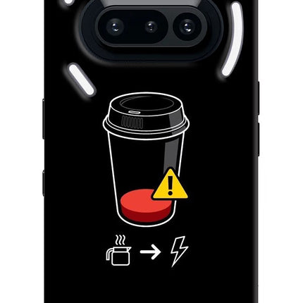 Coffee Nothing Phone 3A Hard Case Back Cover by Casekaro