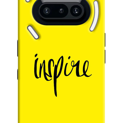 Inspire Nothing Phone 3A Hard Case Back Cover by Casekaro