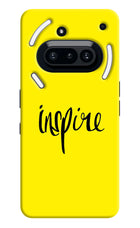 Inspire Nothing Phone 3A Hard Case Back Cover by Casekaro