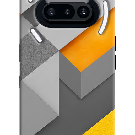 Abstract Nothing Phone 3A Hard Case Back Cover by Casekaro